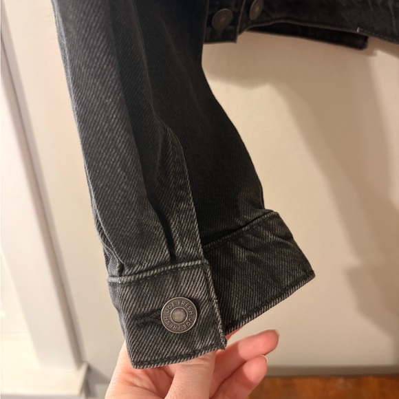 Joe Fresh Black Denim Jacket - Picture 4 of 7